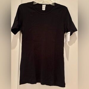 NWT Calvin Klein S/S Versatile T- Shirt in Medium, Black